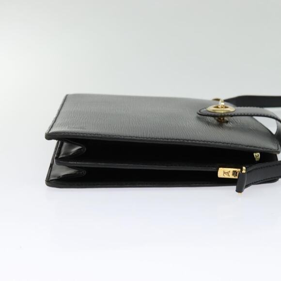 LOUIS VUITTON Epi Capuchin Shoulder Bag Black M52342 - Picture 5 of 12